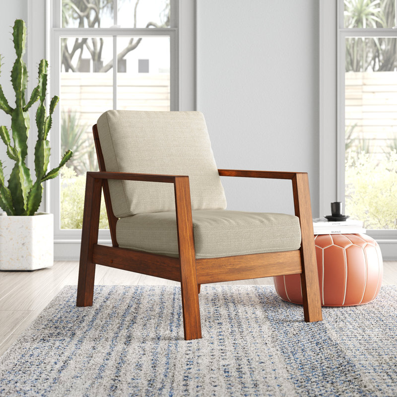 Mistana™ Agostini Upholstered Armchair & Reviews Wayfair